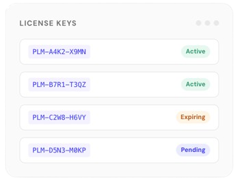 license-keys